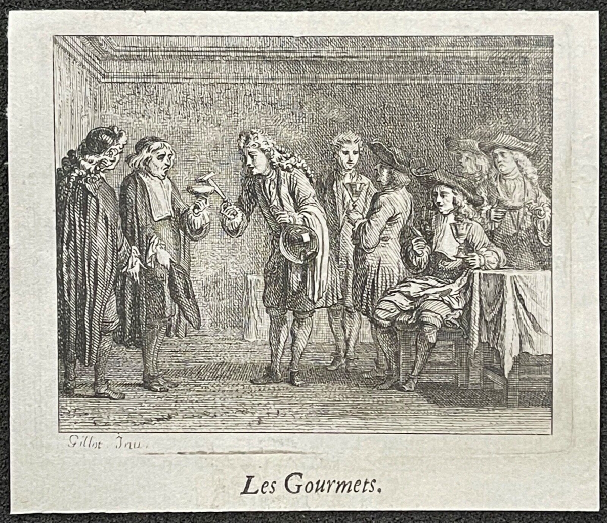 les_gourmets_claude_gillot_1673-1722_gravure_de_1719_france_cuisine_restaurant