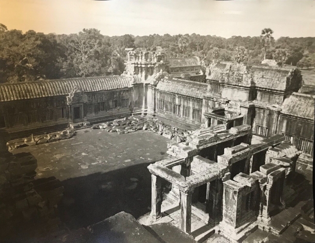 temple_banteay_srei_angkor_vat_cambodge_photographie_originale_circa_1950_presse_7