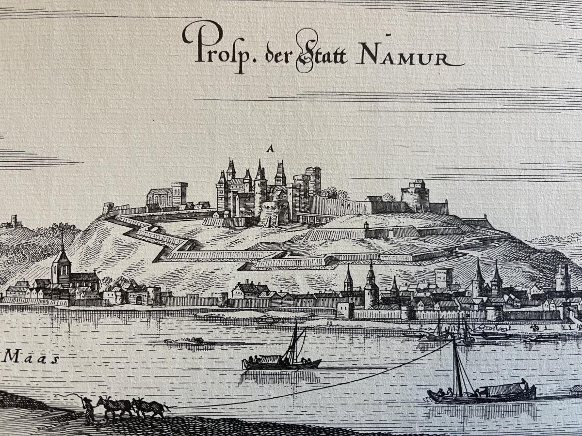 namen_namur_belgique_en_1650_matthaeus_merian_1593-1650_heliogravure_c_1960