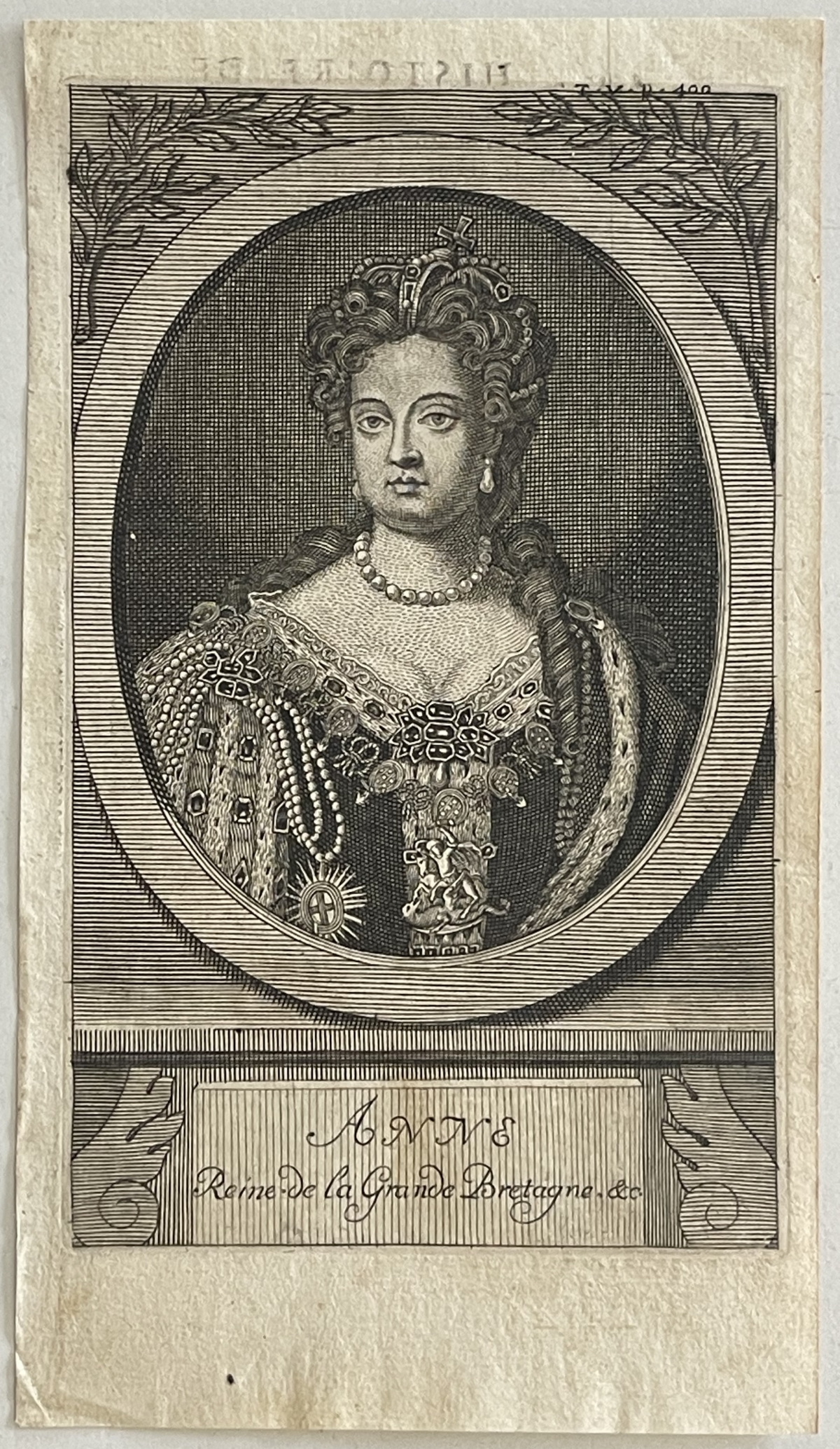 anne_reine_dangleterre_ecosse_et_irlande_1665-1714_stuart_gravure_vers_1740