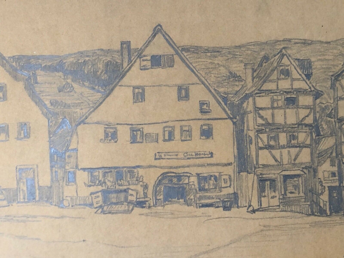 schutz_verbandsgemeinde_daun_grand_dessin_au_graphite_de_1916_allemagne