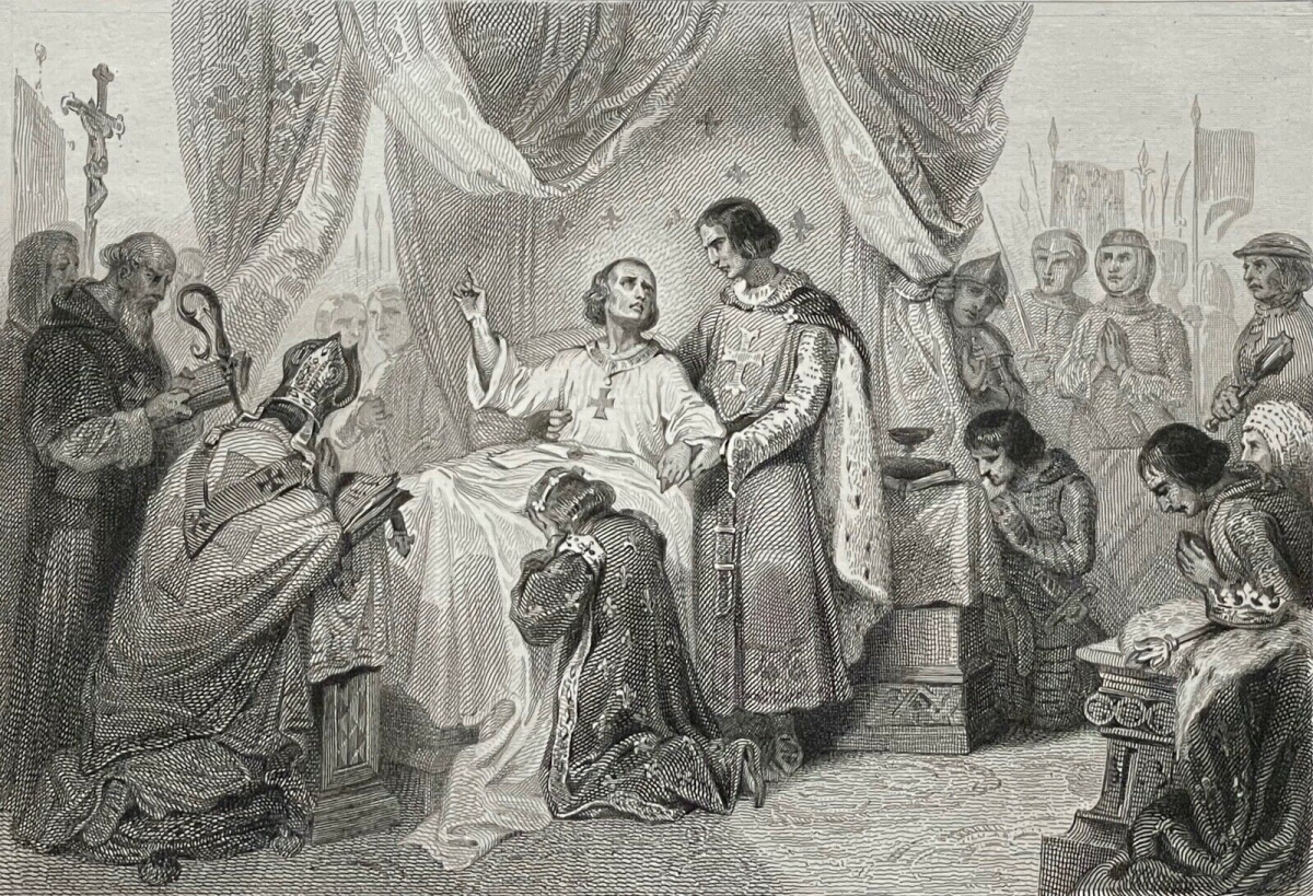 mort_de_saint-louis_1226-1270_roi_de_france_a_tunis_hafsides_gravure_c_1860