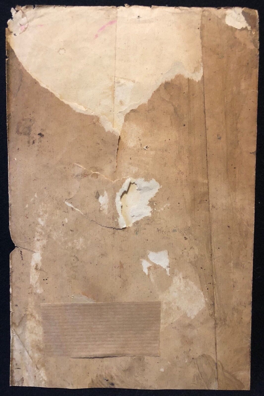 chine_bodhisattva_sur_lion_peinture_sur_papier_tres_ancien_asie