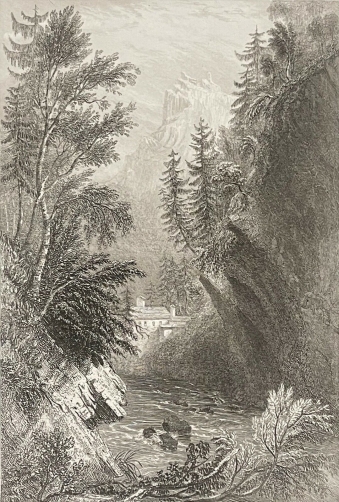 saint-gervais-les-bains_le_torrent_et_aiguille_de_varan_1836_france