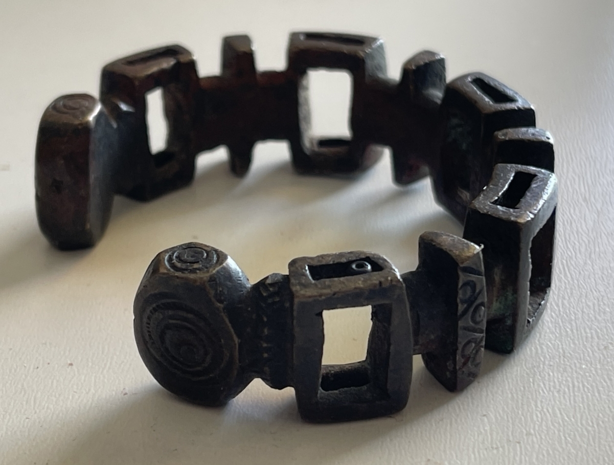 antique_nupe_bronze_cuff_bracelet_nigeria_african_tribal_19th_century