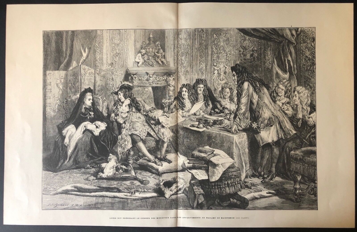 louis_xiv_et_mme_de_maintenon_paul_louis_guilbert_1886-?_bois_de_grave_1875