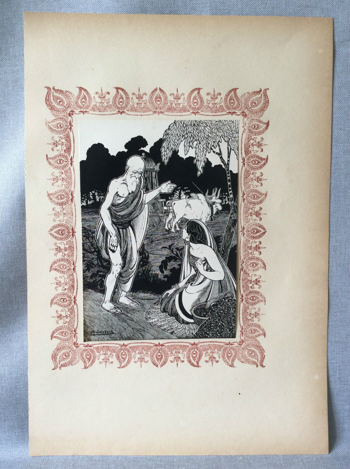 bouddhisme__bouddha_gaudama,_paroles_merveilleuses__gravure_sur_zinc_joyeux_1922_