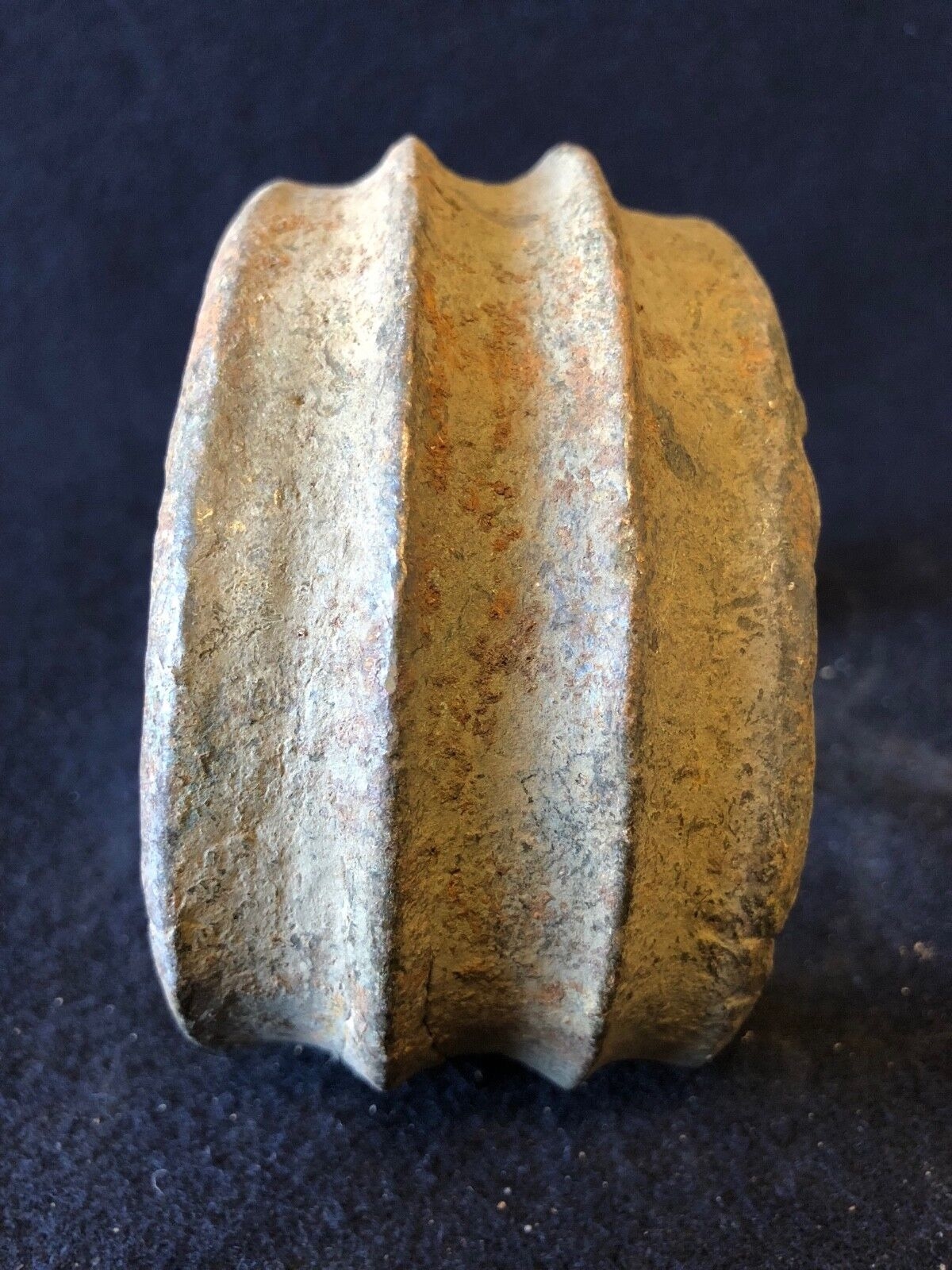 mongo_afrique_congo_belge__ancien_bracelet_monnaie_bijoux_bronze_1kg_090