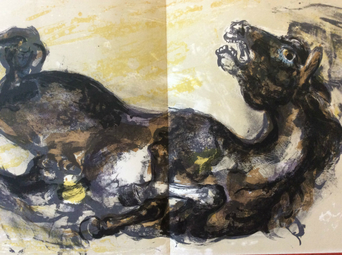 walter_spitzer_lithograhie_double_cheval_les_noyers_de_laltenburg_malraux