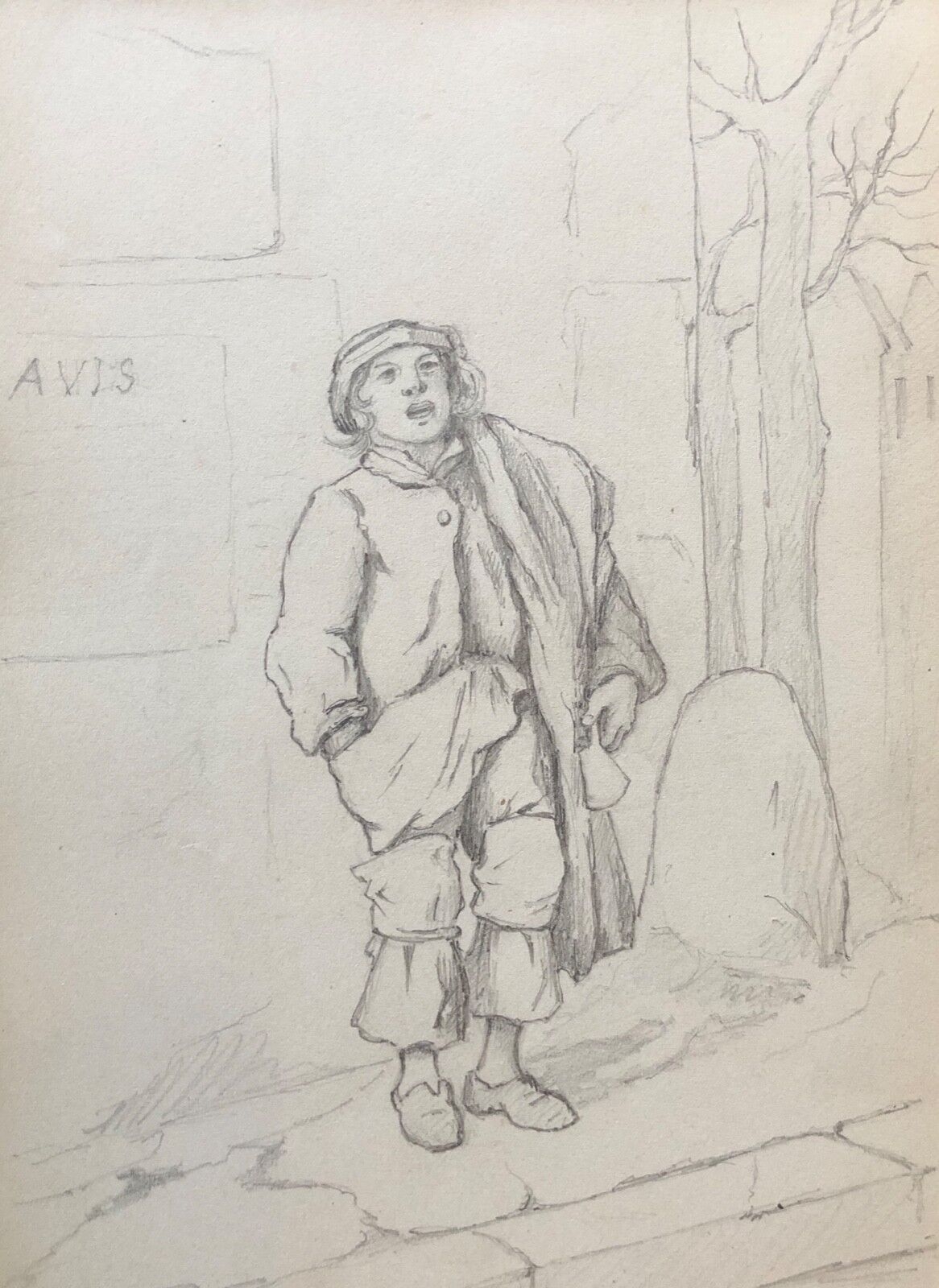 le_crieur_de_rue__dessin_au_crayon__anonyme_vers_1875