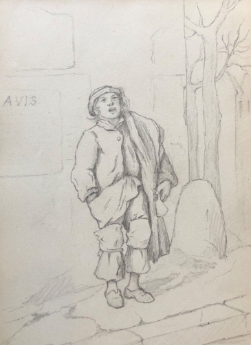 le_crieur_de_rue__dessin_au_crayon__anonyme_vers_1875