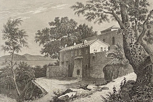 habitation_de_napoleon_bonaparte_empereur_elbe_france_gravure_1836