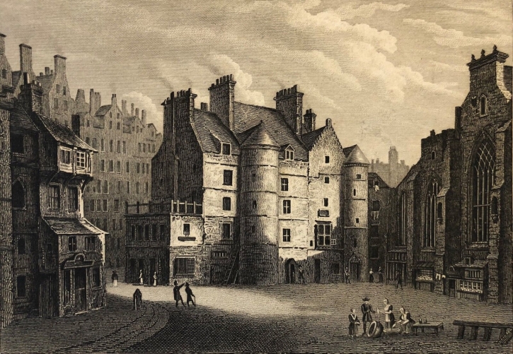 vieux_tolbooth_edimbourg_avant_sa_demolition_en_1817_scotland_gravure_xixe