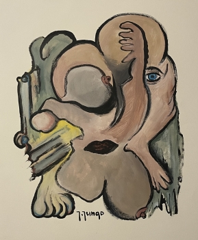 expressionniste_gouache_signee_jungo_2eme_moitie_xxeme_copie