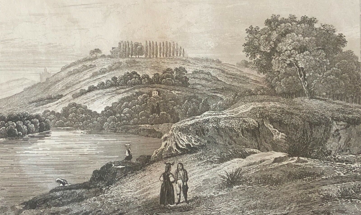 rome_roma_mont_marius_gravure_vers_1850_italie_italia__