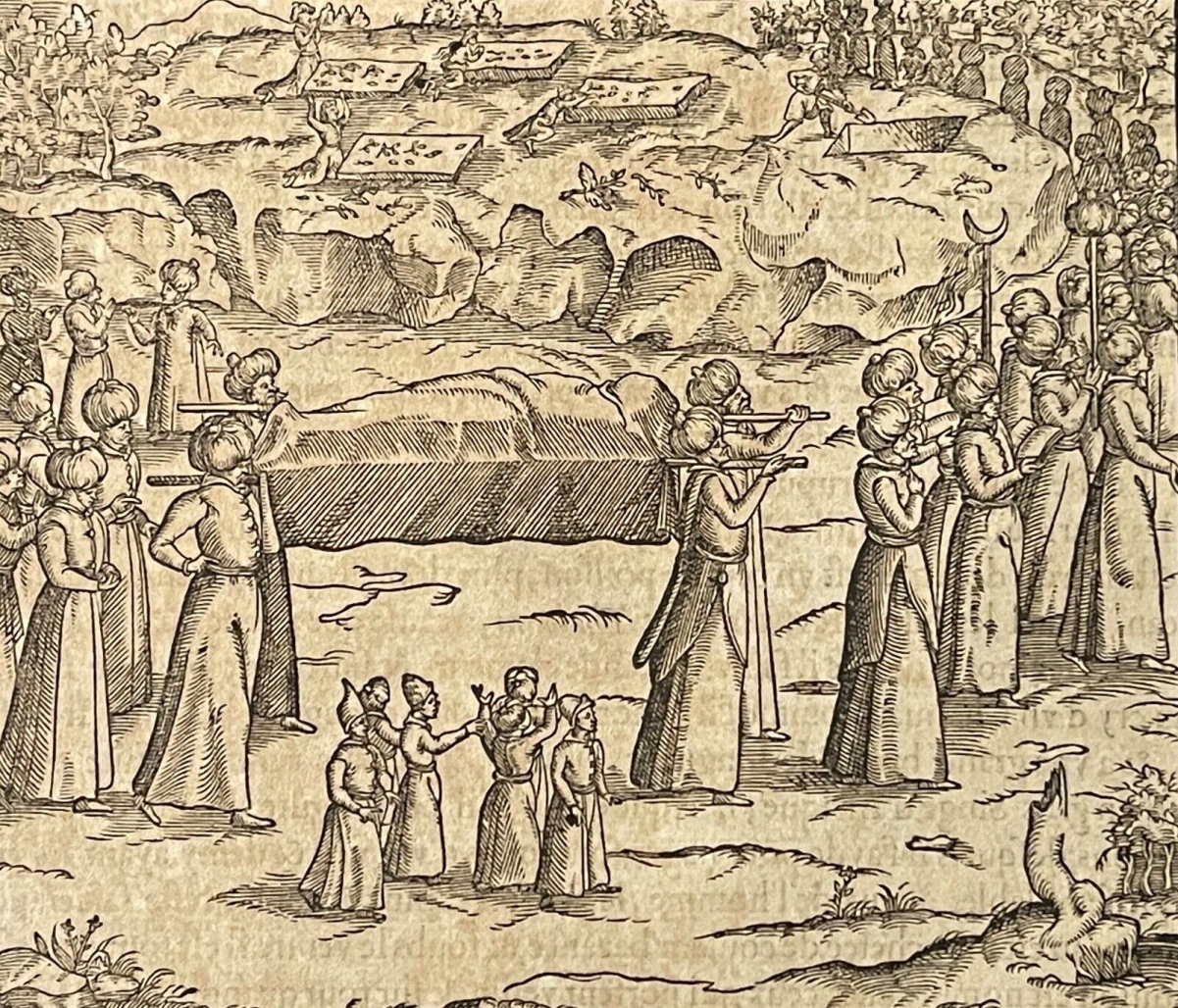 funerailles_en_turquie_par_andre_thevet_1504-1592_gravure_de_1575