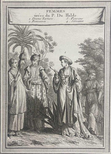 femmes_tatars_ukraine_kazakhstan_turquie_ouzbékistan_gravure_1750_france
