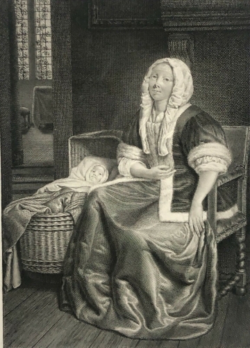 maternite_quietude_maternelle_dapres_hoog_1657_graveur_le_bas_vers_1860