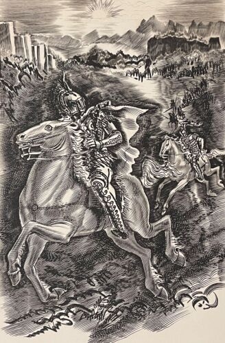 demetrius_roi_de_macedoine_par_albert_decaris_1901-1988_chevaux_cheval