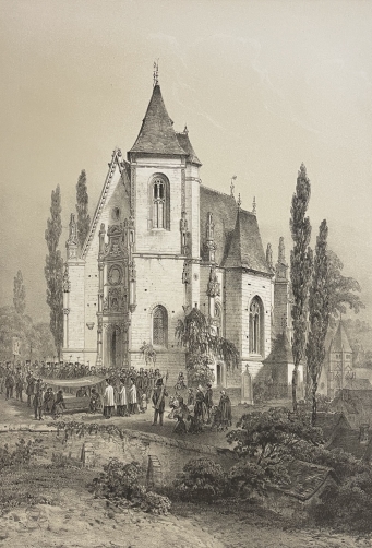 longny-au-perche_orne_normandie_vers_1865_chapelle_notre-dame-de-pitie_et_procession