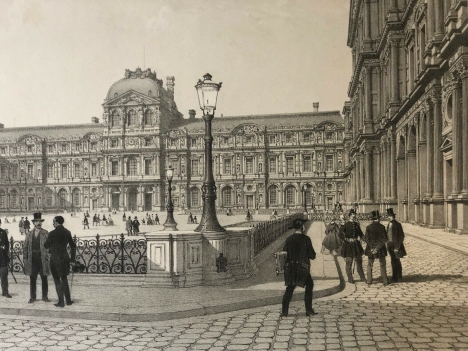 grande_estampe_de_paris_cour_du_louvre_1866_superbe