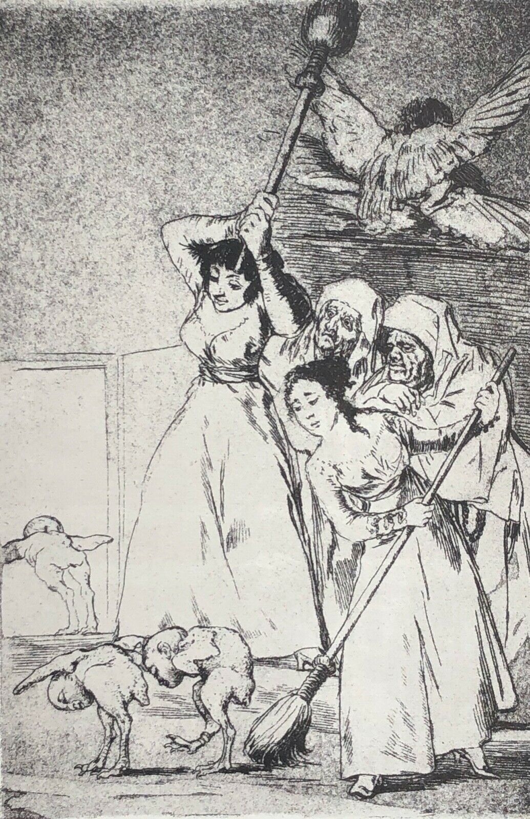 francisco_goya_1746-1828_ils_vont_pincees_heliogravure_c_1970_espagne