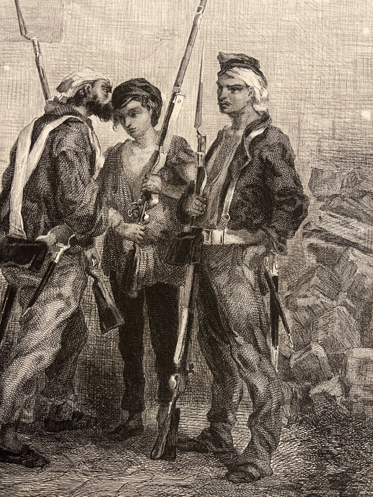 revolution_1848__adolphe_pierre_leleux_1812-1891__lartiste_louis-philippe_1850_