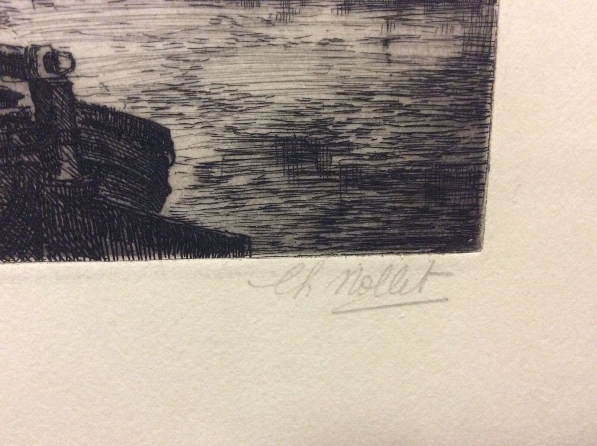 paris_france_quai_de_larcheveche_pointez_seche_signee_au_crayon_charles_nollet