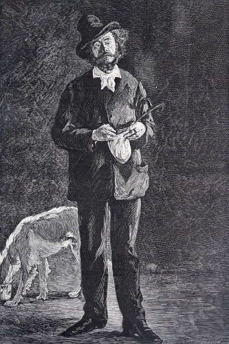 edouard_manet_portrait_dun_artiste_peintre_xylographie_1875