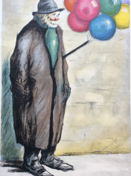 vendeur_de_ballons_lithographie_papier_dessin_epais_g__tournon_xx_e