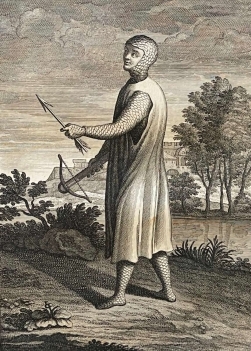 arbaletrier_sous_louis_xi_gravure_france_1721_arbalete