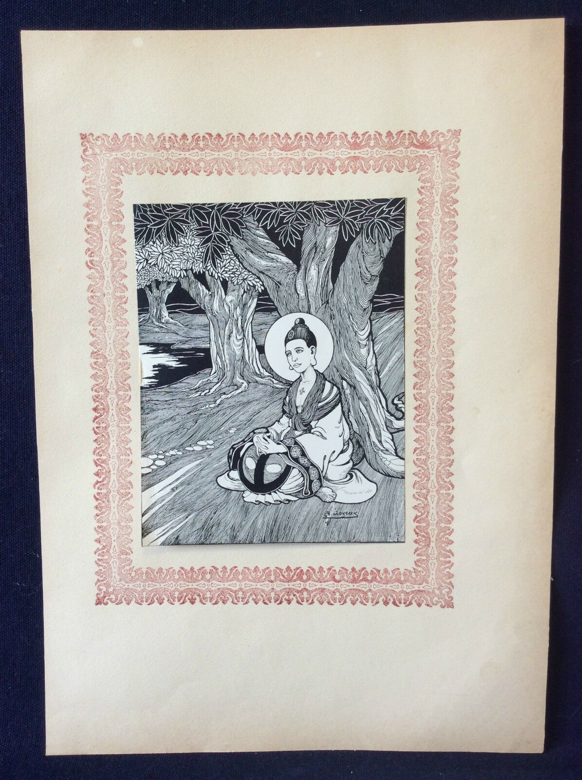 bouddhisme_bouddha_gaudama_paroles_merveilleuses_gravure_sur_zinc_joyeux_1922
