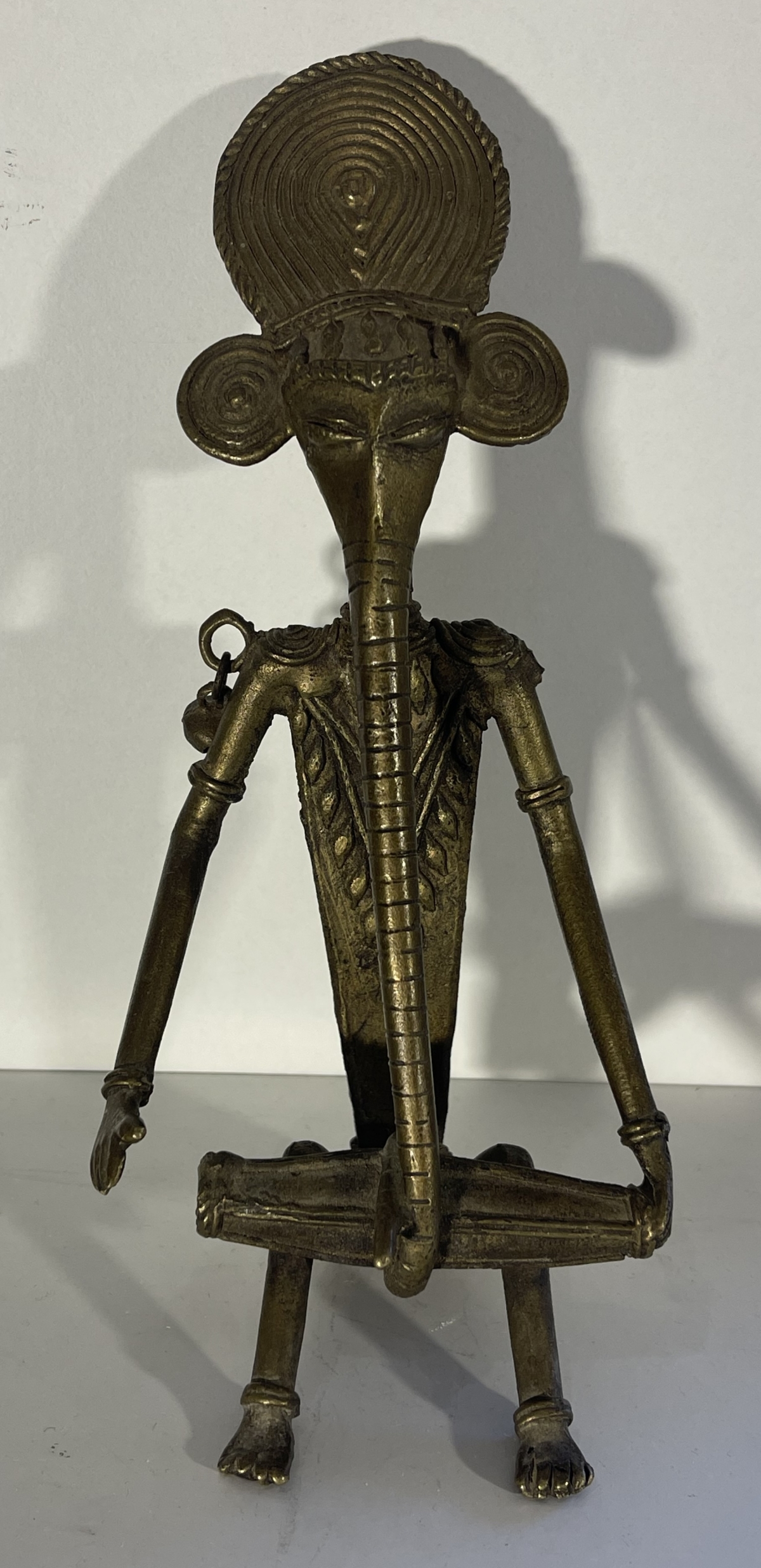 ganesh_art_tribal_bastar_chhattisgarh_inde_centrale_elephant_circa_1940???1960