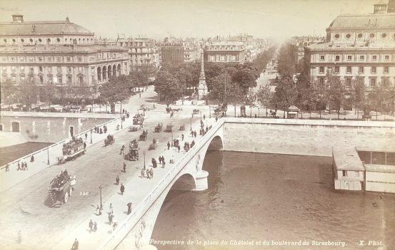 edouard_hautecoeur_place_du_chatelet_bd_de_strasbourg_paris_c1875_albumine
