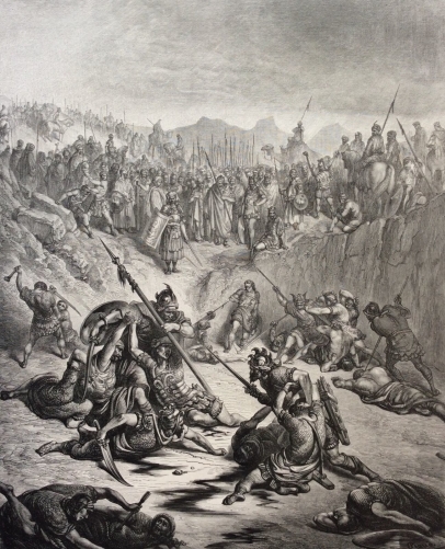 israel_combat_des_champions_disboseth_et_de_david_gustave_dore_1874