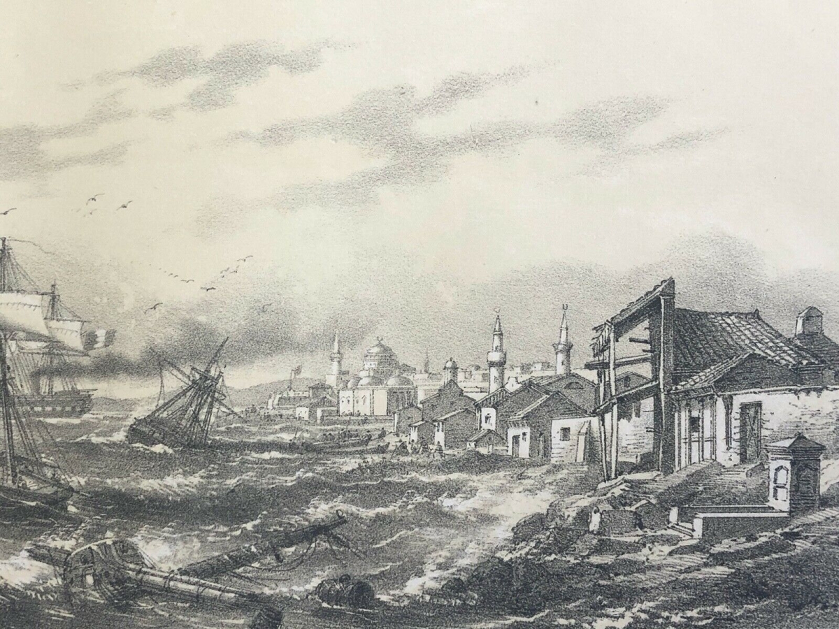 guerre_de_crimee_1855_ukraine_russie_vue_d_eupatoria_russe_lithographie
