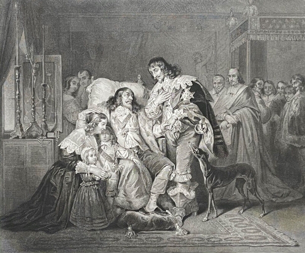 mort_de_louis_xiii_roi_de_france_gravure_vers_1840_bourbon