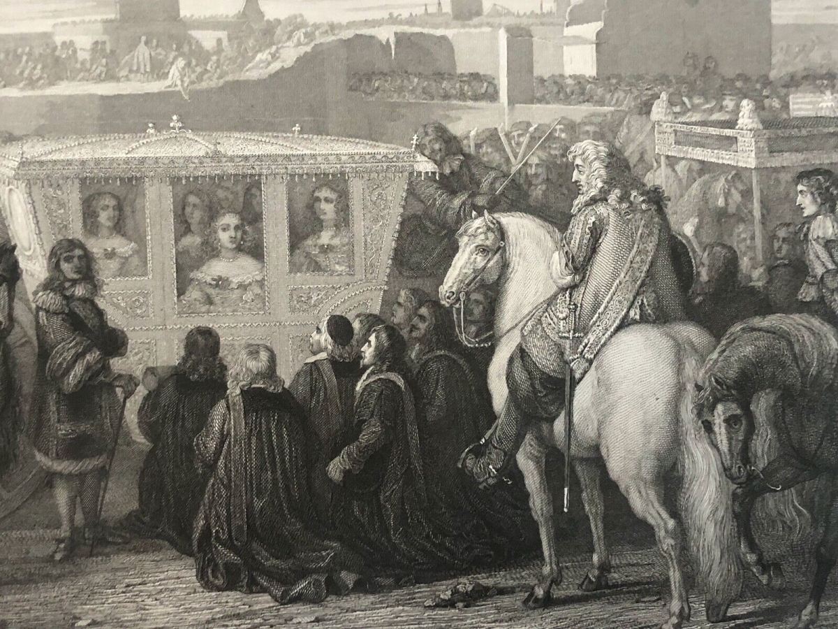 douai_louis_xiv_et_reine_marie-therese_d_autriche_infante_espagne_portugal_1677