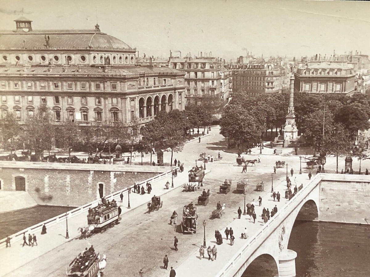 edouard_hautecoeur_place_du_chatelet_bd_de_strasbourg_paris_c1875_albumine