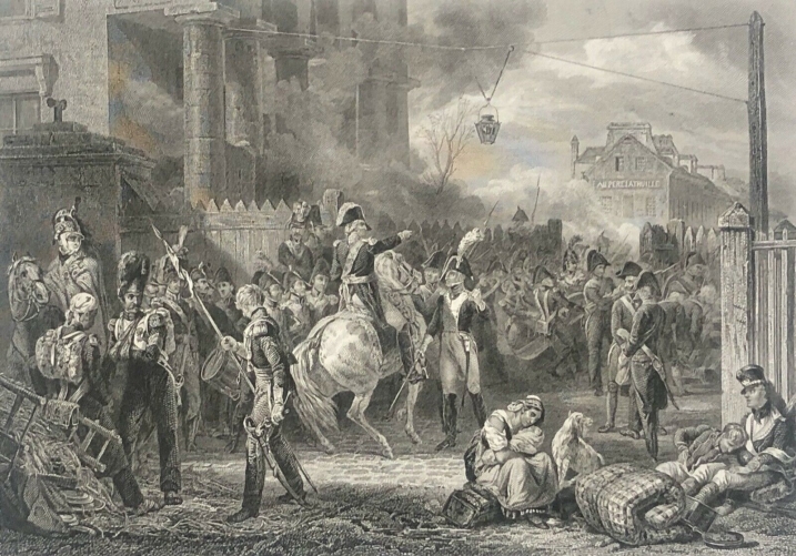le_marechal_moncey_barriere_de_clichy_1814_paris_napoleon_bonaparte_france_1862