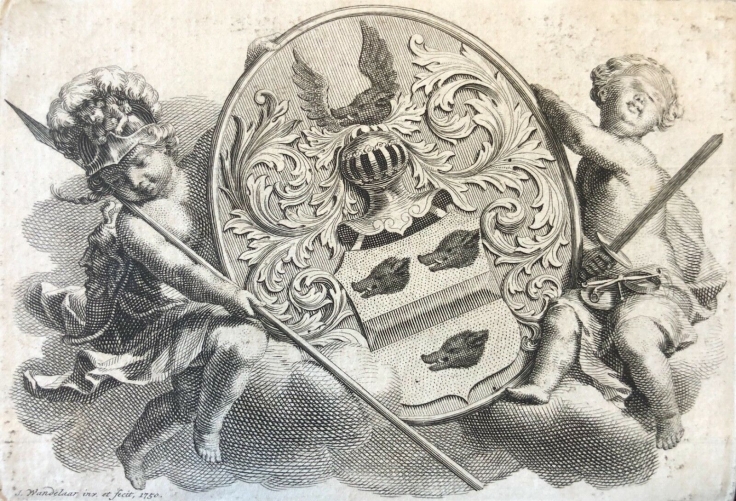 blason_de_goret_heraldique_wandelaar_hures_armoirie_ruffec_civray_poitiers_xviii