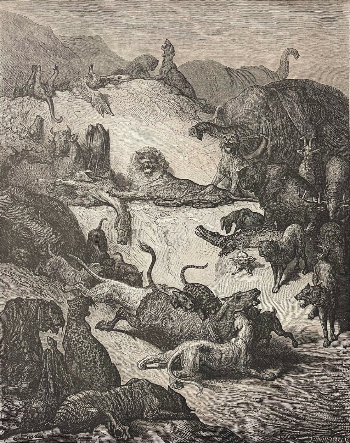 les_animaux_malades_de_la_peste_fables_la_fontaine_gustave_dore_1868