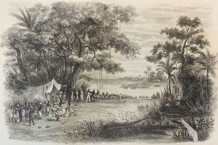 peche_des_??ufs_de_tortue__colombie,_lithographie_de_1857_par_rouargue__xixe_colombia