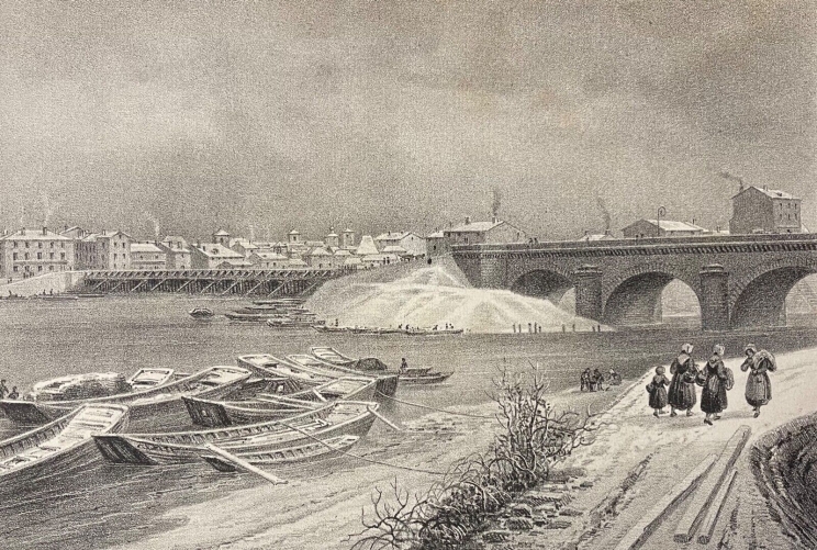 roanne_en_1830_lithographie_vers_1855_loire_france_europe