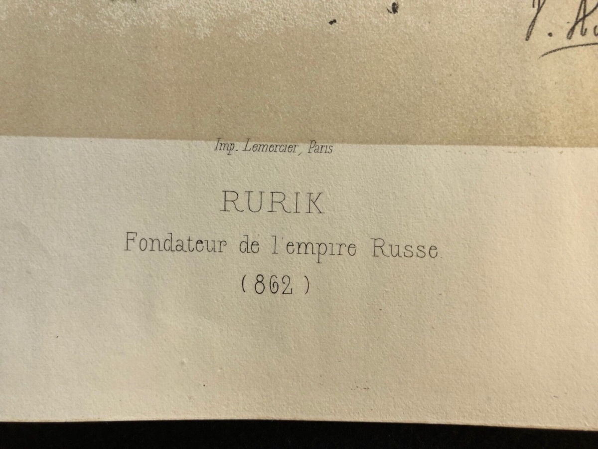 riourik_813-879_fondateur_de_lempire_russe_estampe_de_1840_riourikides_russie