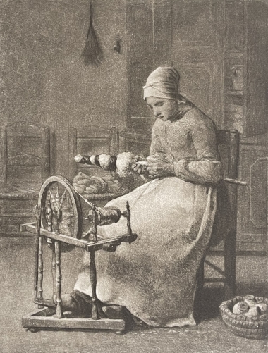 jean-francois_millet_1814-1875_femme_au_rouet_heliogravure_dujardin_1881
