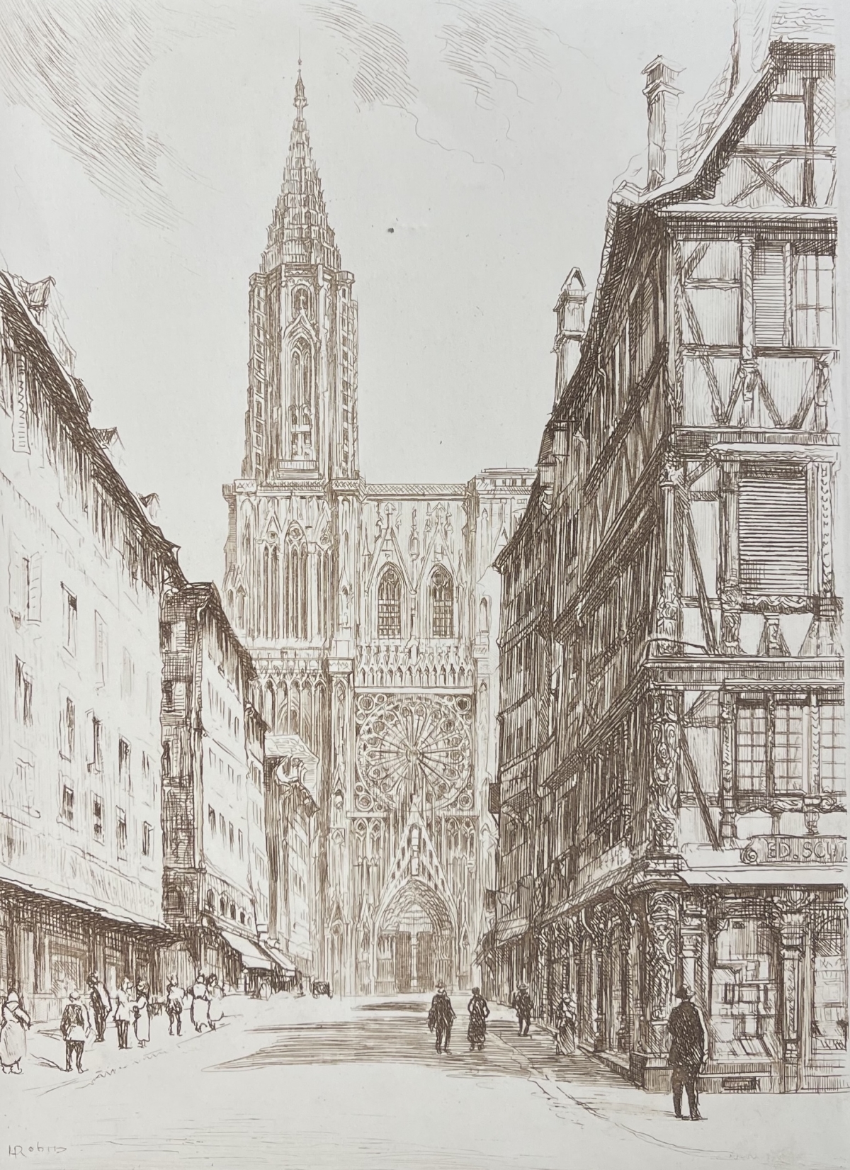 cathedrale_notre-dame_de_strasbourg_leopold_robin_1877-1939_alsace_vers_1930