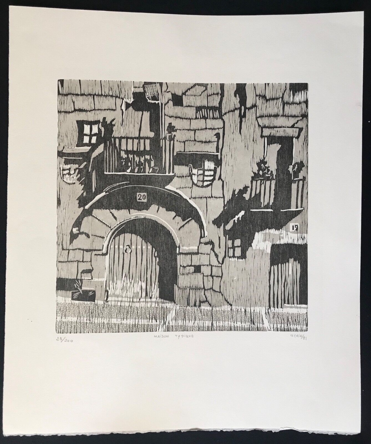 maria_angeles_merin_1940_estampe_maison_typique_1981