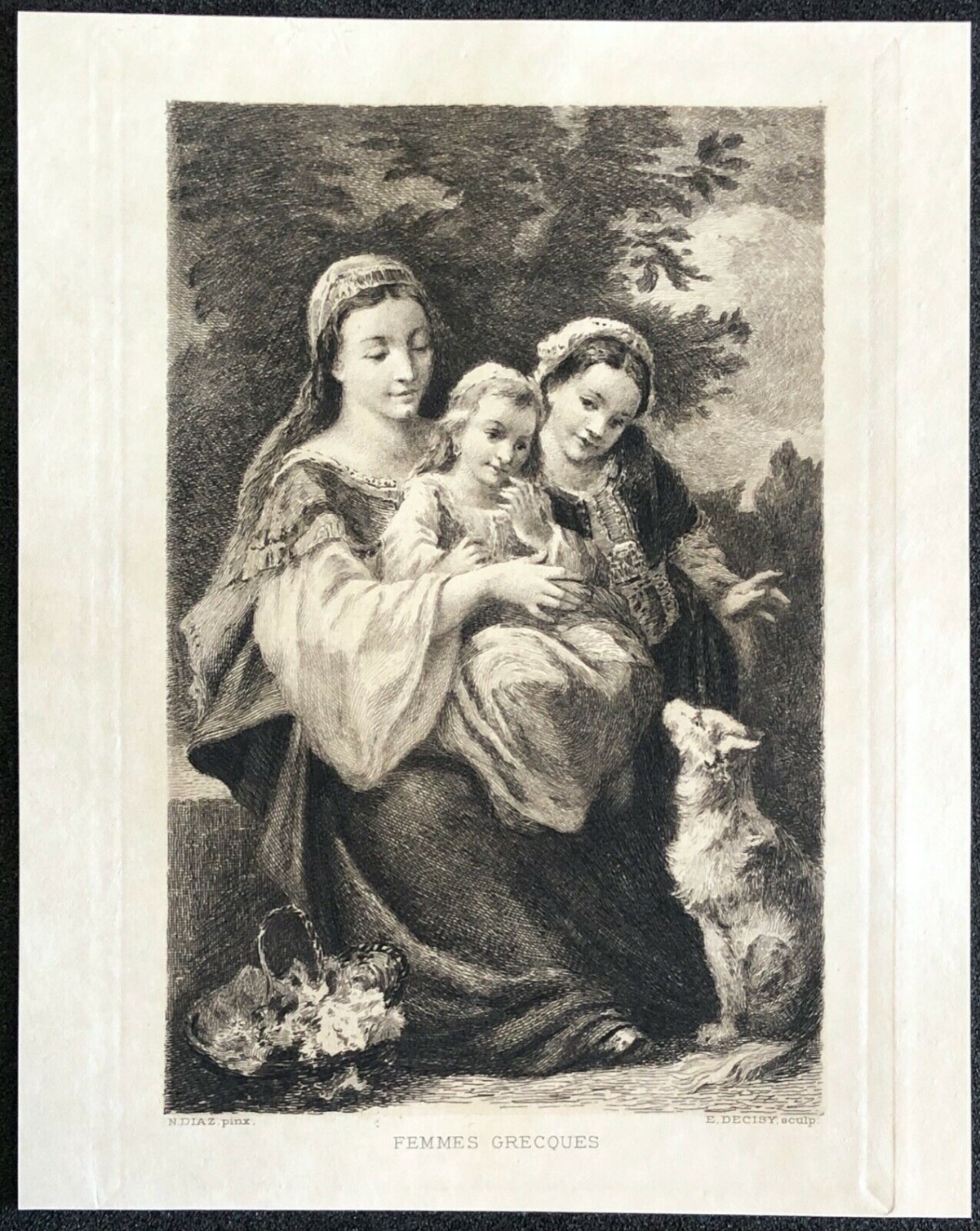 Armand RASSENFOSSE - Le modèle débutant, 1928 - Gravure originale