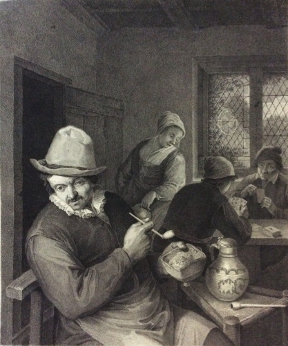 adriaen_van_ostade_1610-1685__un_fumeur,_estampe_gravee_par_claefsens_xixe_
